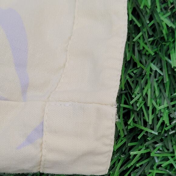 Vintage Sing-Sing Floral Button-Up Shirt XL Baggy Yellow Aloha Hawaiian USA Made - Picture 5 of 13